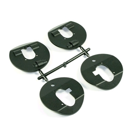 SWORKz S350 protezioni interne ruote ant+post S-Workz S350 protezioni interne ruote ant+post - SW2501118