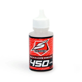 SWORKz Olio silicone per ammortizzatori 450cps - 60cc S-Workz Olio silicone per ammortizzatori 450cps - 60cc - SW410006