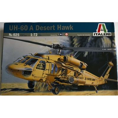 ITALERI ELICOTTERO UH 60A DESERT HAWK 1:72 - IT025