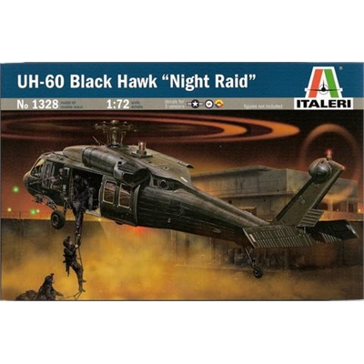 ITALERI ELICOTTERO UH-60 / MH-60 BLACK HAWK 1:72 - IT1328