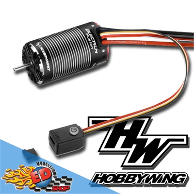 Hobbywing QUICRUN FUSION Brushless System Crawler 1800kv 540 Spec Kit Brushless + Program Card x sca - HW30120401