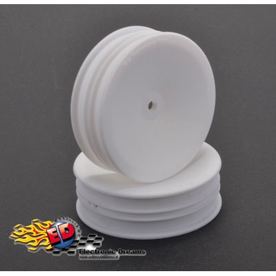 1/10 Off-Road Cerchio Anteriore Bianco 2WD SLIM esagono 12mm - U4661