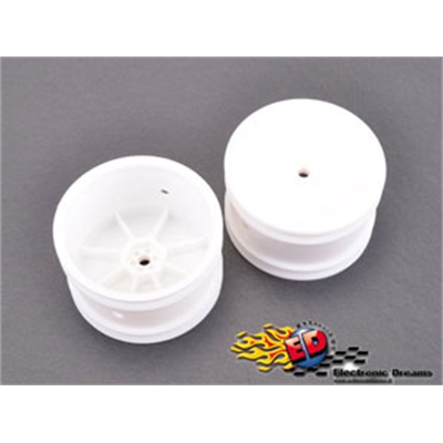 1/10 Off-Road Cerchio Posteriore Bianco esagono 12mm - U4366