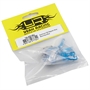 Yeah Racing supporti carrozzeria magnetici regolabili in ergal CNC BLU(2)2 - YA-0531BU