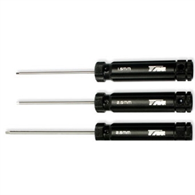 TM BLACK HC KIT CACCIAVITI ESAGONALE 1,5/2,0/2,5mm (3PZ) TM BLACK HC KIT CACCIAVITI ESAGONALE 1,5/2,0/2,5mm (3PZ) - 117051
