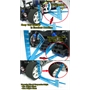 Yeah Racing misuratore camber / altezza telaio / altezza gomme NERO2 - YT-0056BK