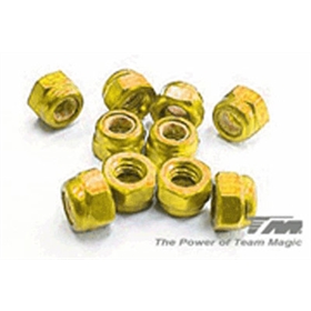 DADO FRENATO IN ALLUMINIO 3mm (10) ORO DADO FRENATO IN ALLUMINIO 3mm (10) ORO - 111007GD
