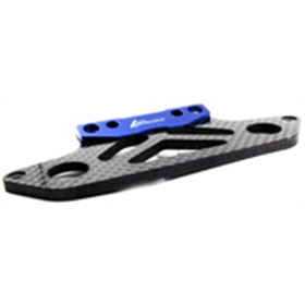 G4 SUPPORTO BUMPER SUPERIORE ANT. IN CARBONIO DA 4MM "NEW" G4 SUPPORTO BUMPER SUPERIORE ANT. IN CARBONIO DA 4MM "NEW" - K1430-1