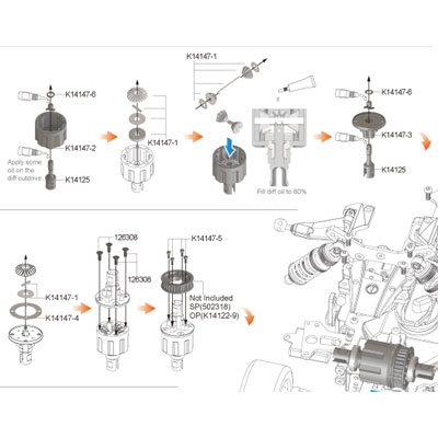 G4 ZF DIFFERENZIALE ANTERIORE - K14147