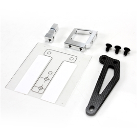 KF E4RSII supporto servo sterzo flottante in carbonio KF E4RSII supporto servo sterzo flottante in carbonio - K2243