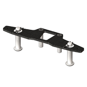KF E4 supporto bumper anteriore in carbonio KF E4 supporto bumper anteriore in carbonio - K2109