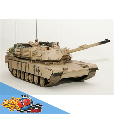 HOBBY ENGINE M1A2 ABRAMS battle tank - desert - HE0817