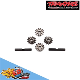 TRAXXAS ingranaggi satelliti e alberini in acciaio x differenziale centrale 6780 TRAXXAS ingranaggi satelliti e alberini in acciaio x differenziale centrale 6780 - TXX6783