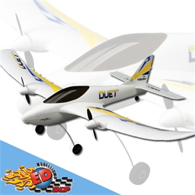 HOBBYZONE Duet RTF, 523mm aereo bimotore RTR HOBBYZONE Duet RTF, 523mm aereo bimotore RTR - HBZ5300