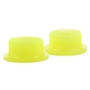 GUARNIZIONE IN SILICONE X SCARICO POSTERIORE 2,5 GIALLO (2PZ) - 101613Y