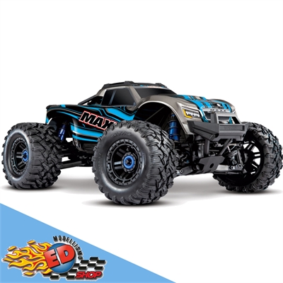 TRAXXAS MAXX VXL4S BLU Monster Truck - TXX89076-4-BLUE