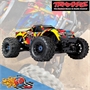 TRAXXAS MAXX VXL4S SOLAR FLARE Monster Truck - TXX89076-4-SLRF