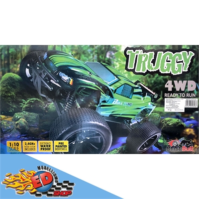 EVO TRG Truggy Black Bull 1/10 RTR - HS94324