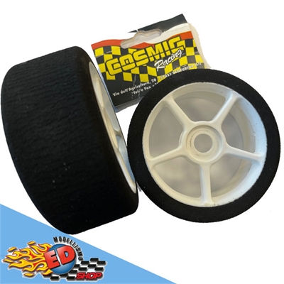 COSMIC Gomme Rally-Game SPUGNA DURE Cerchio BIANCO (2) - COS-025