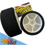 COSMIC Gomme Rally-Game SPUGNA DURE Cerchio BIANCO (2) - COS-025