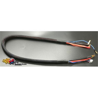 MonkeyKingRc Cavo professionale per ricarica batterie 2S XH 30mm NERO 60cm 12AWG - MK2976BK