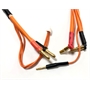 MonkeyKingRc Cavo professionale per ricarica batterie 2S XH 30mm ORANGE 60cm 12AWG2 - MK2976OR