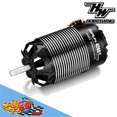 Hobbywing XERUN-4268SD-2200KV-BLACK-G3-OFFROAD Sensored Motore brushless 4 Poli 1/8 30401907 - HW30401907