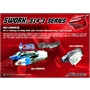 S-Workz S104 Velocity 2.0 Body shell light version with spoiler2 - SW250053L
