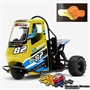 X-Rider Flamingo 1/8 RC Tricycle RTR - GIALLO con differenziale in Metallo - XR83001-Y