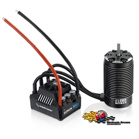 Hobbywing EZRUN COMBO MAX6 V3 160A. + EZRUN-SL-4985-1650kv -1/6 Off-Road Monster Truggy - Light Load Hobbywing EZRUN COMBO MAX6 V3 160A. + EZRUN-SL-4985-1650kv -1/6 Off-Road Monster Truggy - Light Load - HW38010801
