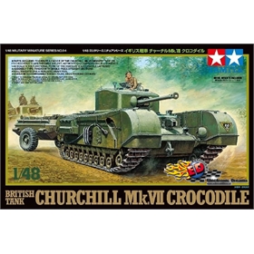 TAMIYA Churchill Mk VII Crocodile Carro armato 1/48 TAMIYA Churchill Mk VII Crocodile Carro armato 1/48 - TA32594
