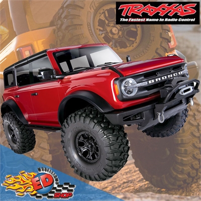 TRAXXAS TRX-4 Ford Bronco Trail Crawler Red - TXX92076-4-RED