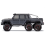 TRAXXAS TRX-6 Mercedes-Benz G 63 AMG 6x6 Trail Crawler con Kit Luci- GRIGIO10 - TXX88096-4-SLVR