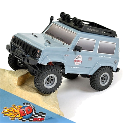 FTX Outback MINI 2.0 PASO 1/24 4x4 Scaler RTR con luci GRIGIO CHIARO - FTX5508GY