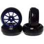 Yeah Racing Spec D gomme da DRIFT offset +3 con cerchio 10 raggi Blu - WL-0083