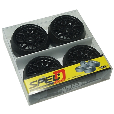 Yeah Racing Spec D gomme da DRIFT offset +3 LS cerchio BBS Nero (4) - WL-0091