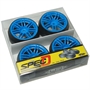 Yeah Racing Spec D gomme da DRIFT offset +6 con cerchio 7 raggi sdoppiati Blu2 - WL-0082