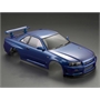 KillerBody Carrozzeria Nissan Skyline R34 195mm Metallic Blue3 - KB48716