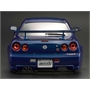 KillerBody Carrozzeria Nissan Skyline R34 195mm Metallic Blue6 - KB48716