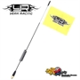 Yeah Racing Antenna in metallo con bandierina x TRAXXAS TRX-4 - TRX4-052