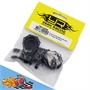 Yeah Racing Portale Ant in Alluminio NERO x TRAXXAS TRX-42 - TRX4-002BK