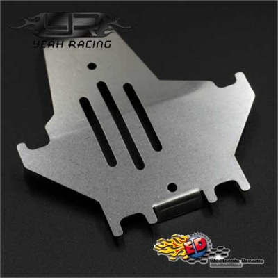 Yeah Racing Protezione in acciaio Centrale Skid Plate (1) x TRAXXAS TRX-4 - TRX4-039