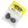 Yeah Racing Tappo portale Ant/Post in Alluminio NERO x TRAXXAS TRX-42 - TRX4-002-1BK