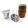 Yeah Racing accessori Secchio con ghiaccio, lattine coke, botte in legno Jeep Crawler - YA-0368