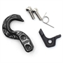 Yeah Racing Gancio in metallo x Rock Crawler - Scaler con chiusura a scatto NERO2 - YA-0573BK