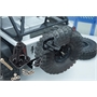 Yeah Racing supporto porta ruota di scorta in metallo per Axial SCX10 Scaler Jeep - YA-0457BK