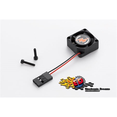 Hobbywing Ventola 2008SH-5V 15.000rpm 5V. 0.135A Nera x XR10 STOCK SPEC 30860500 - HW30860500