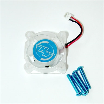 Hobbywing Ventola 2510BH-5V 10.000rpm 0.10A Trasparente x XERUN 120A 3.1 - XERUN STOCK SPEC 3.1 - HW86080141