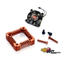 Hobbywing Ventola 30x30 con adattatore in alluminio ORANGE x XR10 Pro G2 30850305 - HW30850305