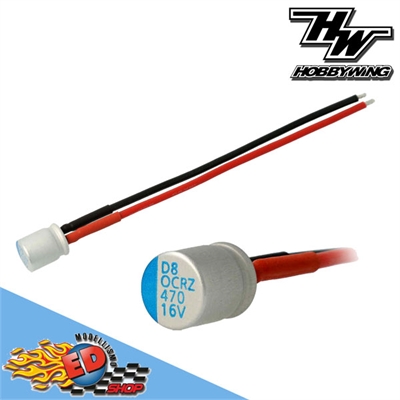 Hobbywing condensatore XR10 Justock-StockSpec Module F 30840007 - HW30840007